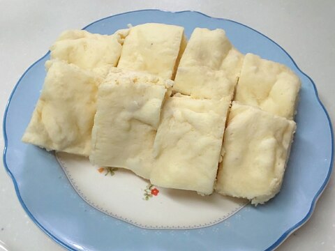 材料3つ☆電子レンジで簡単に作る蒸しパン☆